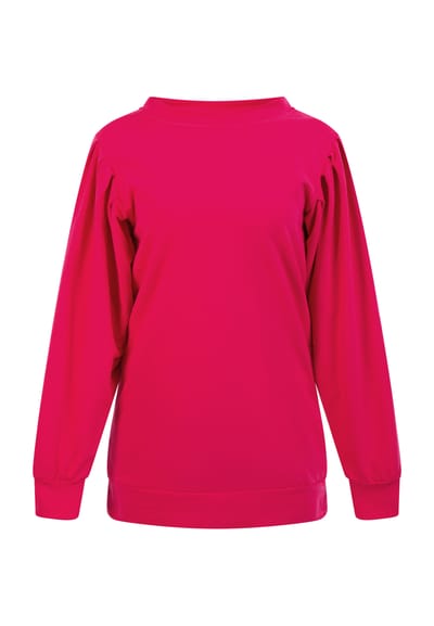 Mymo Sweatshirt Dames donkerroze