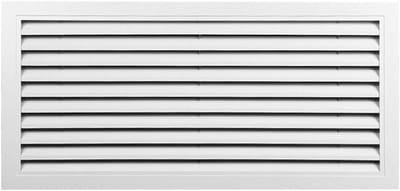 Vierkant Ventilatierooster - Luchtuitlaat Roosterafdekking - Luchtstroom Bevorderen - Duurzame Aluminiumlegering - 500x500mm - Wit