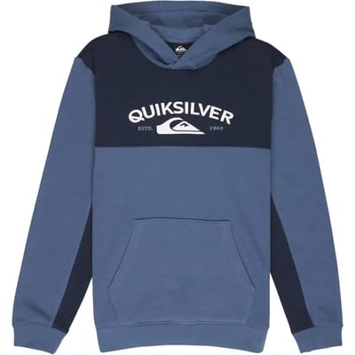 Quiksilver Knowledge Area Hoodie Blauw 10 Years Jongens