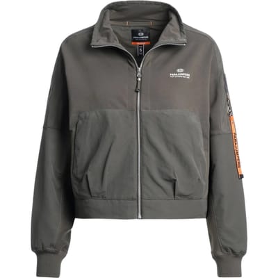 Parajumpers Jade Dark Mud Gret Sweatshirt Met Rits
