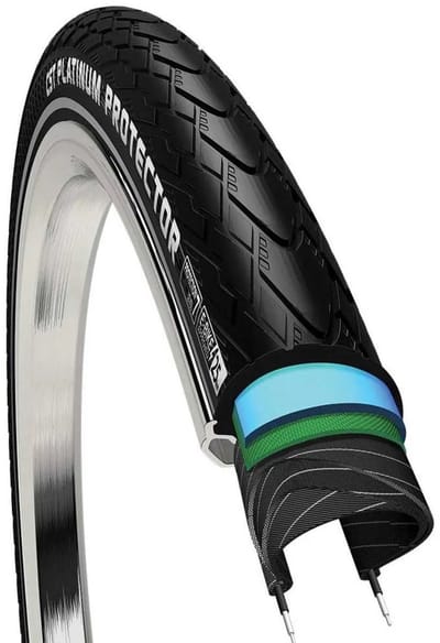 Cst Platinum Protector C-1920 Single Reflex/ldp/eps 700c X 45 Stevige Urbanband Zwart 700C x 45
