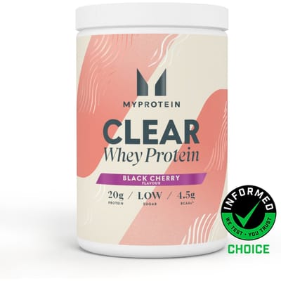 Clear Whey Isolate - 500g - 20servings - Zwarte Kers