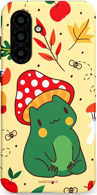 Casetastic Hoesje Geschikt voor Samsung A56 / A36 - Stijlvolle Beschermende Duo-layer Case - Kwakende vriendjes