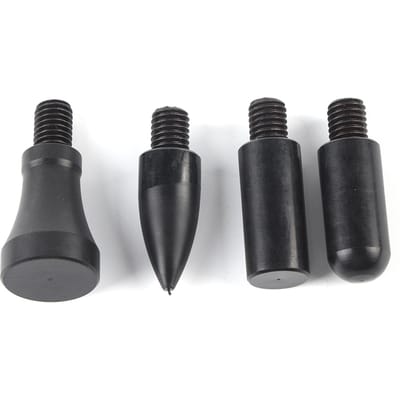 Kit d'outils de débosselage sans peinture pour la réparation de la grêle avec marteau et 5 têtes gray