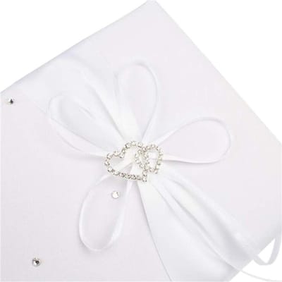 Bruiloft Set - Ceremonie Accessoires - Bruiloft Versieren - Strass Decoratie - 5 Delig - Wit