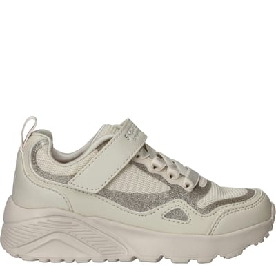 Skechers meisjes sneakers met goudkleurige details