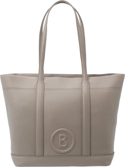 Bogner Leren Schoudertas Bozen Zeta Shopper Simply Taupe