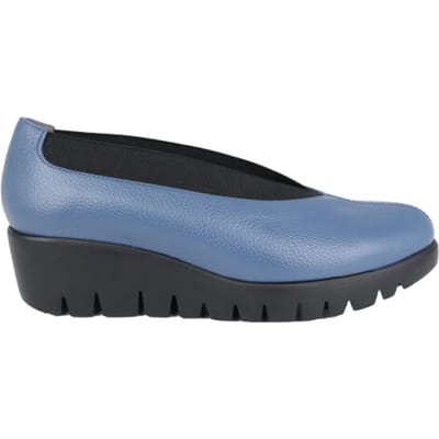 Wonders Agadir - dames pump - Blauw - maat 35 (EU) 2 (UK)