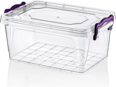 Hobby Life - Voordeelset van 4 XL vershouddozen/bewaardozen met klipdeksel 1.5/3/5/8liter