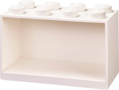 LEGO - Brick 8 - Wandschap - Wit