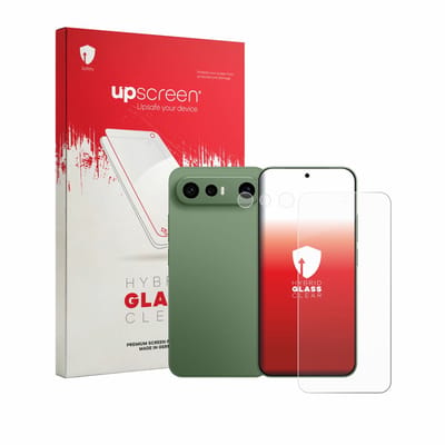 upscreen - Screenprotector voor Vivo X300 FE (Voor+Camera) - Folie Beschermfolie Beschermglas transparant