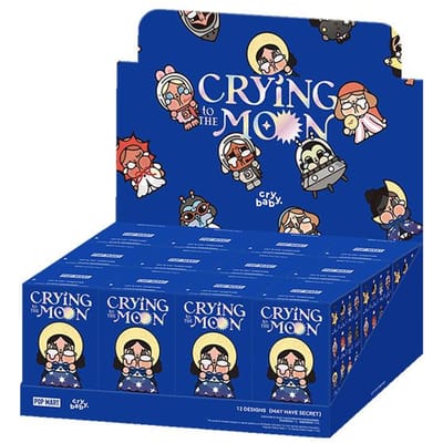 POP MART CRYBABY CRYING TO THE MOON SERIE FIGUREN Blind Box