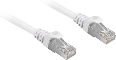 CAT6a sFTP kabel 10 meter Wit