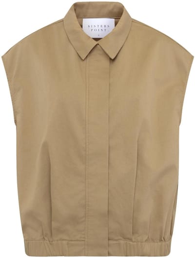 SisterS point Gilet Edith Ve 20209 D.sand Dames Maat - S