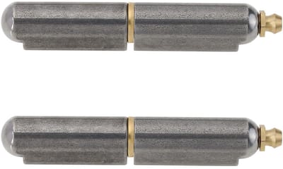 Dailygoods - 2 Stuks Stalen Bullet Scharnieren voor Deuren en Poorten