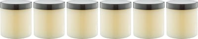 Luxe Verzorgende Bodyscrub-Gel Hamam - 400 gram - Pot met zwarte deksel - set van 6 stuks - Hydraterende Lichaamsscrub