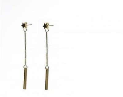 Karma Pull Through oorbel M1872 Tubes Stars