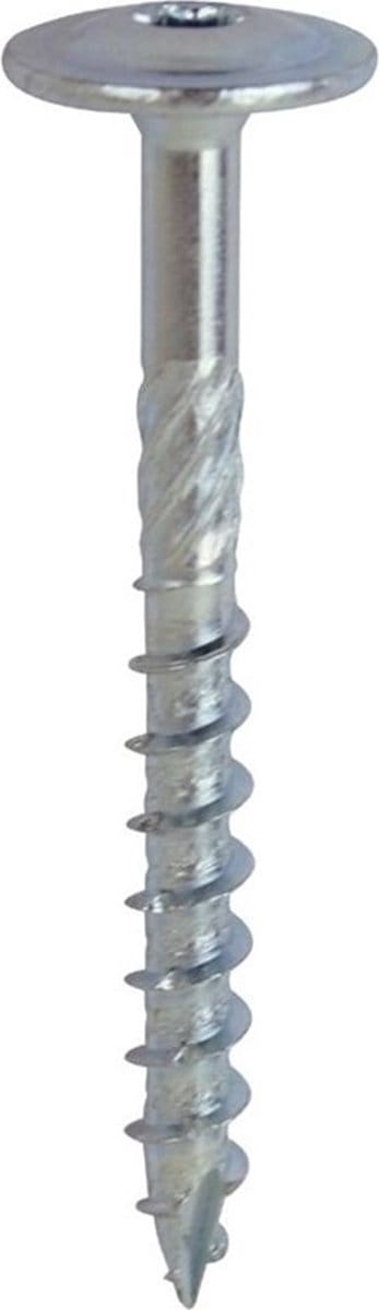 WOODIES® Ultimate Tellerkopschroef Torx Verzinkt 8x340 Deeldraad VE=50 - 61780911
