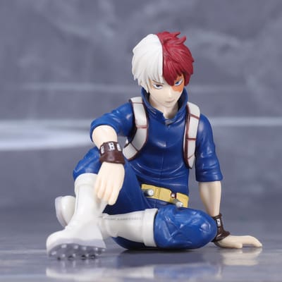 Mijn held Anime Figuren en Beelden | Woondecoratie Ornamenten | Festival Cadeaus en Verzamelingen Anime fan verzamelobjecten geweldig voor dagelijks gebruik blauw