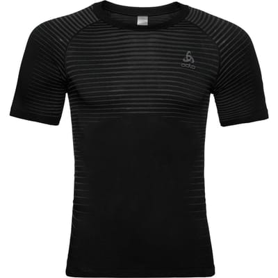 Odlo - Maat S Bl Top Crew Neck S/S Performance Light Heren Thermoshirt - Black