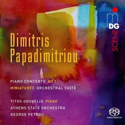 Titos Gouvelis, Athens State Orchestra, George Petrou - Papadimitriou: Concerto For Piano - Orchestra No.1 (CD)