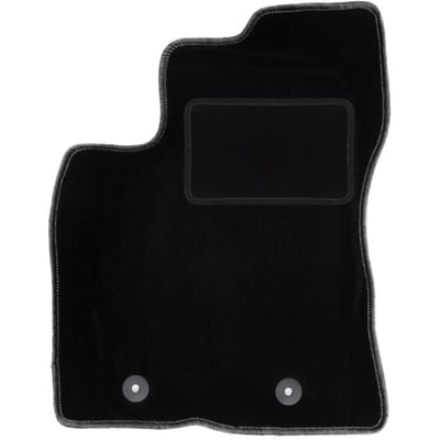 Bestuurdersmat zwart voor: Toyota Avensis III T27 stationwagen, sedan, liftback (2009-2013)