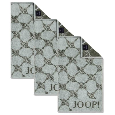 JOOP! Gastendoekje Classic Frottier Een maat, 30x50 Set van 3