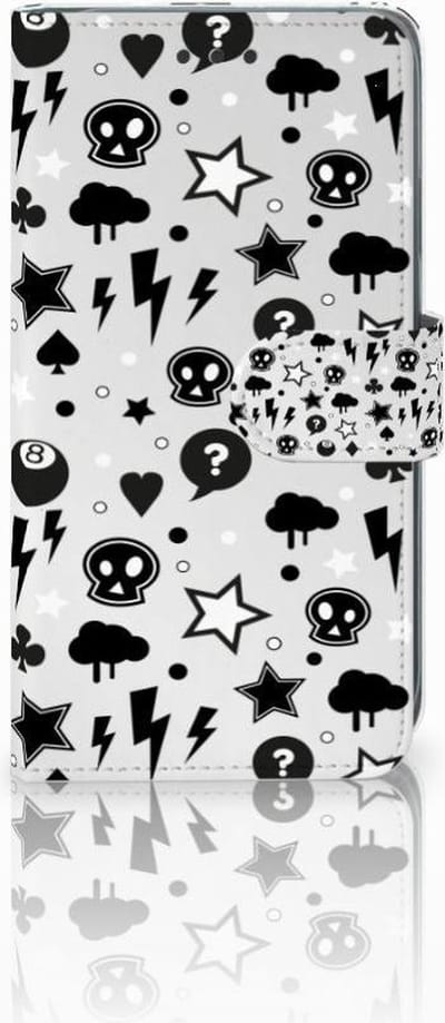 Telefoonhoesje met Naam Apple iPhone Xr Silver Punk
