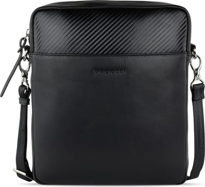 bugatti Schoudertas Comet bags Shoulder Bag Black Zwart
