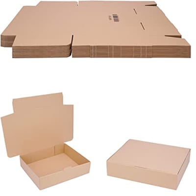 Vouwdozen 360 x 295 x 85 mm - Verzenddozen voor Kleine Artikelen (50 stuks)