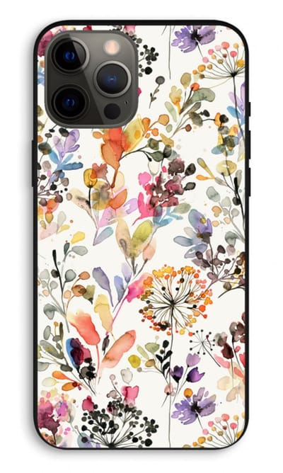Case Company® - Hoesje geschikt voor iPhone 12 Pro Max hoesje - Wilde grassen - Biologisch Afbreekbaar Telefoonhoesje - Bescherming alle Kanten en Schermrand