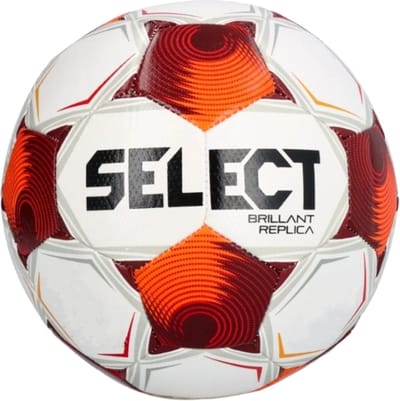 Select Brillant Replica v25 Ball, Unisex, Wit, Bal naar voetbal, maat: 4