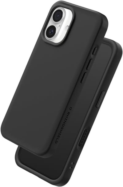 Rhinoshield, Hoesje Geschikt voor Apple iPhone 16 Plus Model SolidX Ultra-stevig compatibel met Magsafe, Zwart