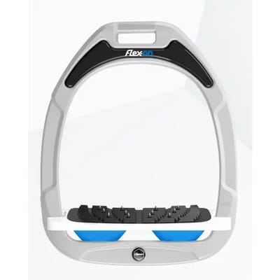 Ultra Grip Inclinatie Spreiduren Wit/Wit/Blauw Flex-On Green Composite