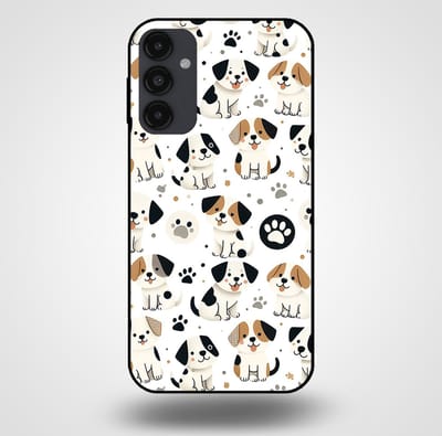 Smartphonica Telefoonhoesje voor Samsung Galaxy A24 4G met honden opdruk - TPU backcover case honden design geschikt voor Samsung Galaxy A24 4G