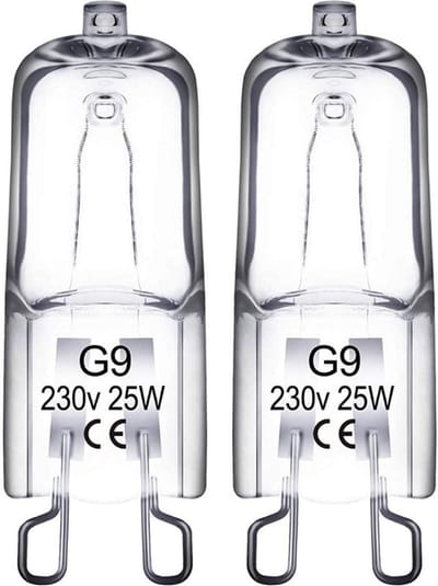 G Master- 2 stuks halogeenlamp G9 25W helder