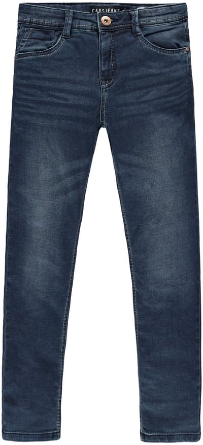Cars Jeans Jongens Jog Jeans Prinze Slim Fit - Dark Used - Maat 134