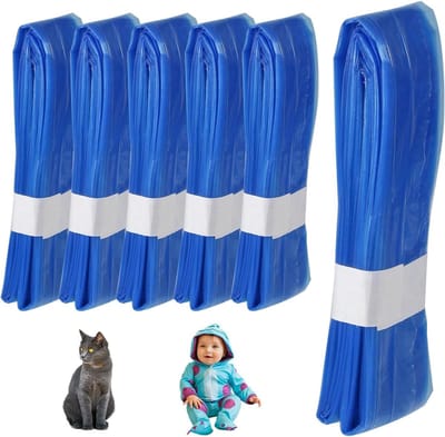 Allecto Plus - Navulling Luieremmer: 6 stuks luierzakken voor baby - Compatibel met Angelcare en Tommee Tippee.