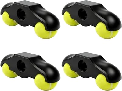 Fietstrainer Accessoires - Schokdempers - Stabiele Training - Ruisonderdrukkend Ontwerp - 30 x 21 x 7 cm - Meerkleurig