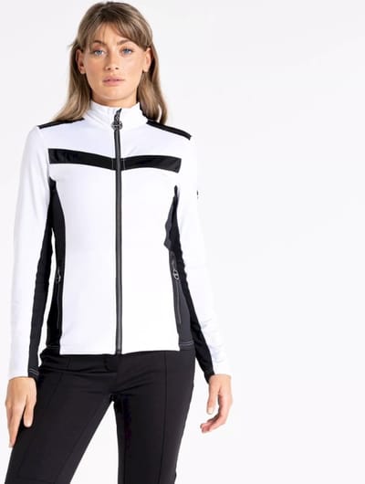 Dare2B Dames Divinity II Core Stretch Vest White/Black Maat S/36