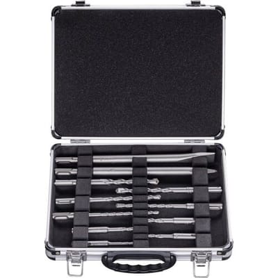 Bosch Accessories 11tlg. Mischbohrer-Set SDS plus 2608578765 Staal Boor- en beitelset 11-delig 5 mm Gezamenlijke lengte 110 mm SDS-Plus 1 stuk(s)