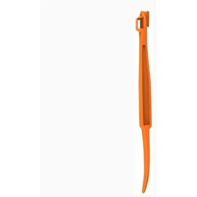 Oranje Schiller Slijtvast Plastic Keukengereedschap Oranje Schilmesje Draagbaar 1 stuks Keukenbenodigdheden Oranje Opener Veilig