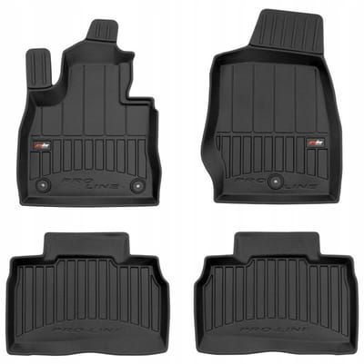 Frogum - 3D Pro-Line - Automatten Set - Geschikt voor FORD EXPLORER VI vanaf 2019 - 4-delig - Hoge Rand 6cm