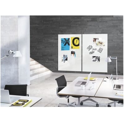 Sigel glasmagneetbord - glaswhiteboard XL - Artverum - 180x120cm - wit - SI-GL230