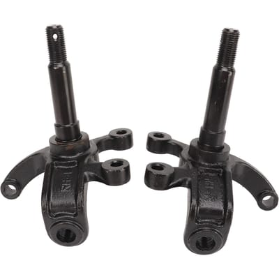 2 Stuks Wiel Stubas Veerbeen Stuurhuis Spindel Remschijf Wielas Naafflens voor 110cc black