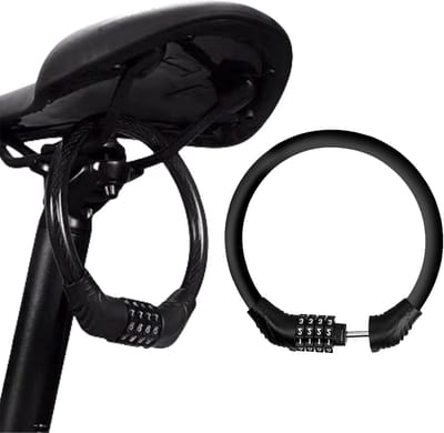 Solidchoice - Fiets Slot met Cijfer Combinatie, Veilig en Duurzaam