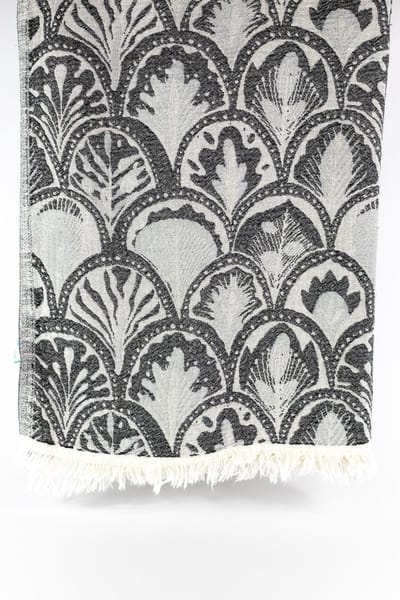 Erine – Turkse hamamdoek – 100x180 cm – katoen – licht & sneldrogend – zwart