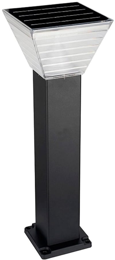 Iplux® - Berlin - Solar Tuinverlichting - Warm wit - Staande lamp 80cm