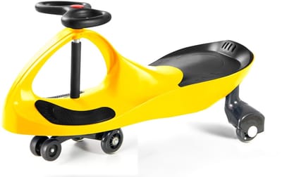 TwistCar Scooter / Skelter - Geel - Zit Loop auto