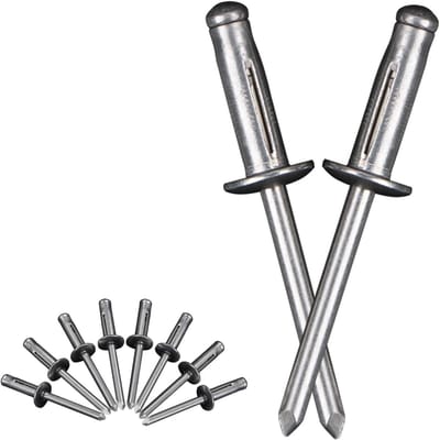 Aluminium Blind Rivets 4.8 mm x 16 mm - Dome Head Pop Rivets Assortiment voor Bouw en Reparatie